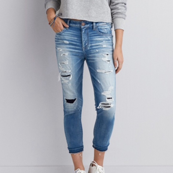 American Eagle Outfitters Denim - AE Hi-Rise Crop Jeggings